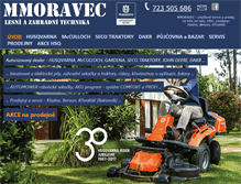 Tablet Screenshot of mmoravec.cz